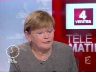 "Les 4 vérités" - 15 novembre 2007 : Marie George Buffet