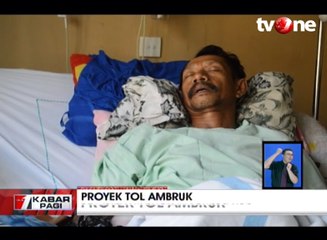 Korban Tol Ambruk Masih Dirawat