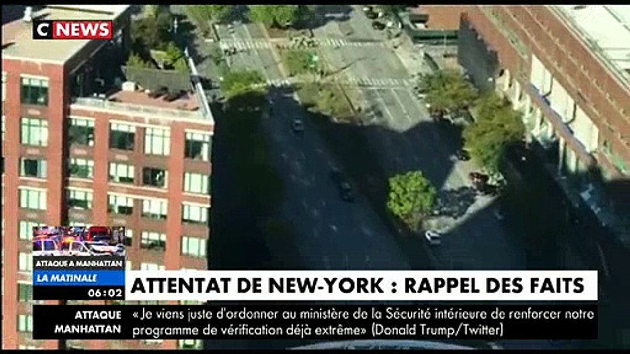 Attaque à New York: Voici le résumé en 60 secondes de ce qui s'est passé hier en plein coeur de Manhattan