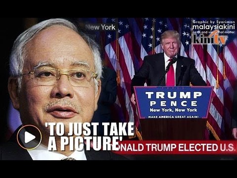 Najib went to US just for photo op with Trump, claims Mahathir