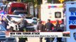 Eight people killed in truck terror attack in New York City