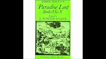 Paradise Lost Books 9-10 (Cambridge Milton Series for Schools and Colleges) (Bks. 9 & 10)