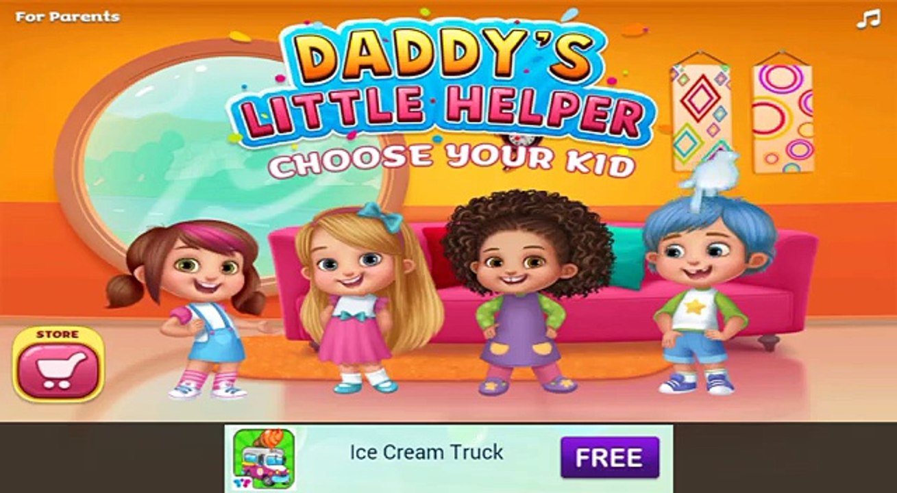 Daddys Little Helper TabTale Gameplay app android apps learning education apk