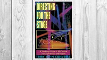 Download PDF Directing for the Stage: A Workshop Guide of Creative Exercises and Projects FREE