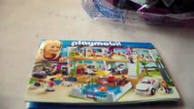 Playmobil ouverture des boites Cuisine avec ilot 5582 et Voiture Cabriolet 5585 City Life