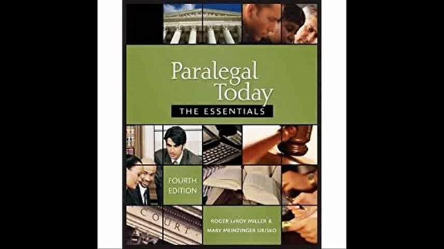 Paralegal Today The Essentials & Bankruptcy Supplement Package