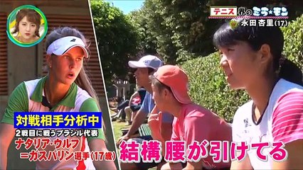 【テニス】永田杏里選手 ミライモンスター