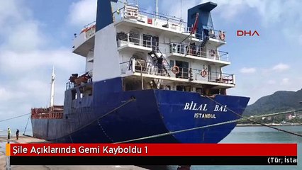 Şile Açıklarında Gemi Kayboldu 1