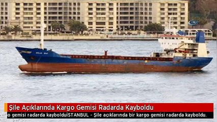 Şile Açıklarında Kargo Gemisi Radarda Kayboldu
