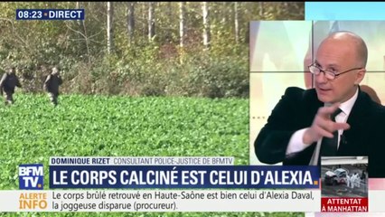 Le corps brûlé retrouvé en Haute-Saône est bien celui d'Alexia Daval, la joggeuse disparue (BFMTV)
