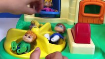 FISHER PRICE Playground with the CHIPMUNKS and CHIPETTES Toys!-gh8OwP97xao