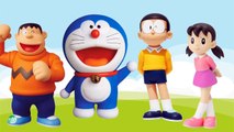 Baby Learn Colors with Wrong Colors Doraemon, Shizuka, Nobita, Jaian - Learning Colors for Kids
