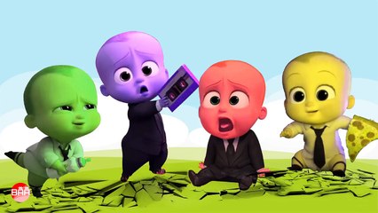 Baby Learn Colors with Wrong Colors Dreamwork Boss Baby Colorful - Learning Videos for Kids