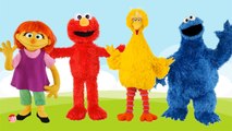 Baby Learn Colors with Wrong Colors Sesame Street - Cookie Monster, Elmo, Big Bird, Julia