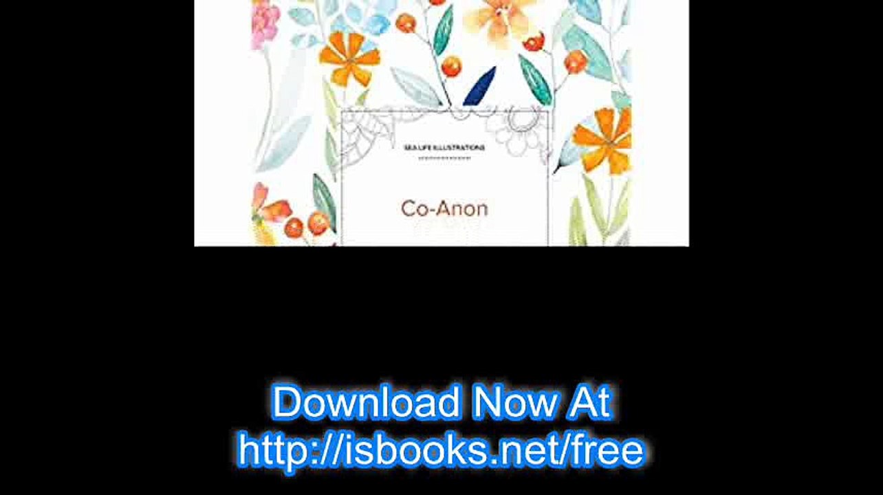 Adult Coloring Journal Co-Anon (Sea Life Illustrations, Springtime Floral)