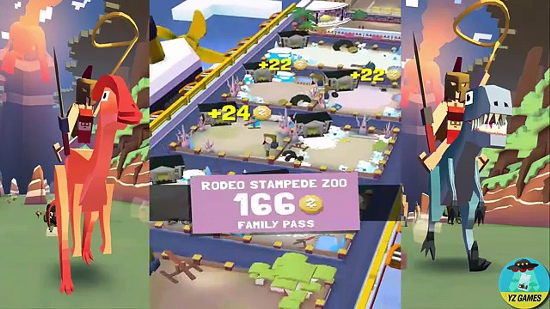 T Mediatore Ultime notizie rodeo stampede secret animals jurassic Anzai