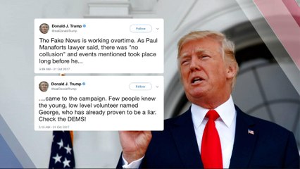 Russia probe: Trump says Papadopoulos was a 'low level volunteer'