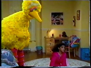 Sesame Street - Big Bird Sleeps Over at Gabis