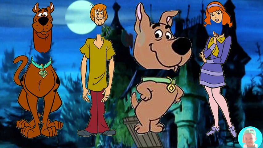 Wrong heads Scooby Doo Shaggy Rogers Scrappy Doo Daphne Blake Wrong Body Finger Family Song