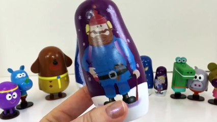 HEY DUGGEE Toys and Rudolph Christmas Stacking Dolls!-qQsG_M-Dsbo