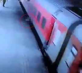 Trenle Peron Arasında Feci Şekilde Can Verdi