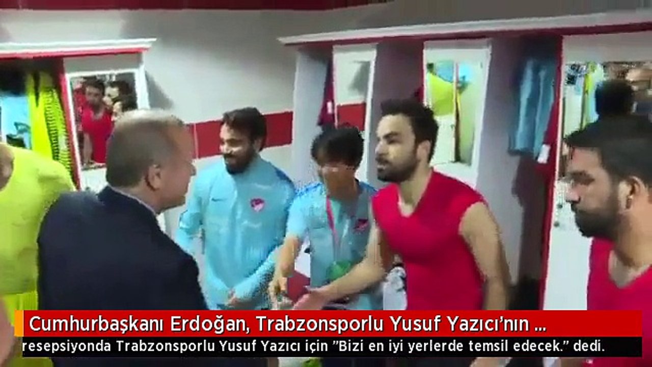 Cumhurbaşkanı Erdoğan, Trabzonsporlu Yusuf Yazıcı'nın Hayranı Çıktı