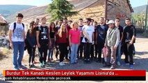 Burdur Tek Kanadı Kesilen Leylek Yaşamını Lisinia'da Sürdürecek