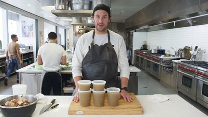 Brad Makes Thanksgiving Turkey Stock