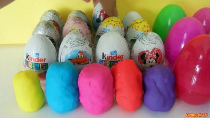 30 Sürpriz Yumurta Oyuncak Açımı - 30 Surprise Eggs Unboxing