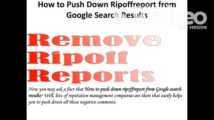 Internet Reputation Firm