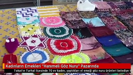 Kadınların Emekleri "Hanımeli Göz Nuru" Pazarında