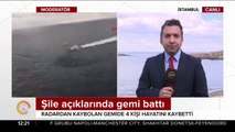 Şile açıklarında gemi battı