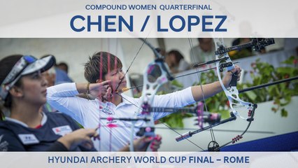 Chen Yi-Hsuan v Sara Lopez – Compound Women’s Quarterfinal | Rome 2017