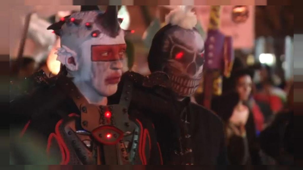 44. Halloween-Parade in Manhattan: 'Ein Weg, sich aufzuheitern'