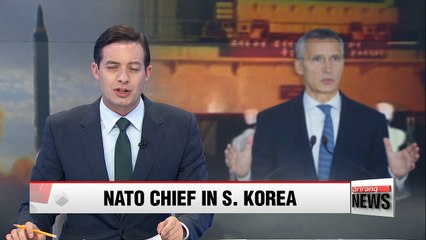 NATO Secretary General begins three-day visit to S. Korea