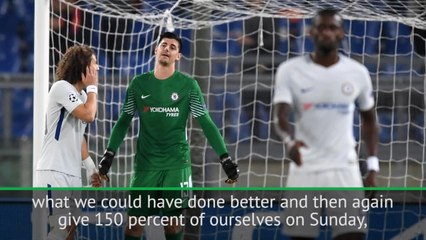 Download Video: Chelsea must beat United to remain in the title race - Courtois