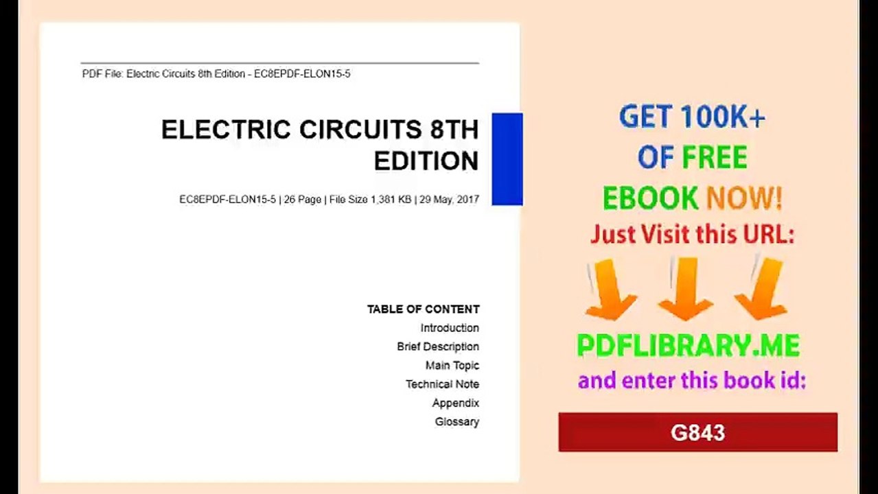 Electric Circuits 8th Edition