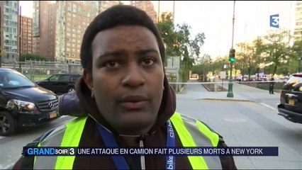 New York : une camionnette fonce sur la foule, huit morts