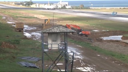 Trabzon Havalimanı Pisti 1 Aylık Bakıma Alındı
