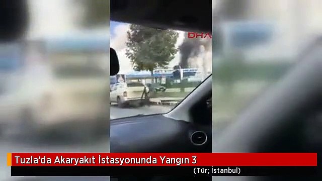Tuzla'da Akaryakıt İstasyonunda Yangın 3