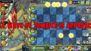 Plants vs Zombies 2 Epic Hack : Cus Cannon Ball vs Troglobite Zombies