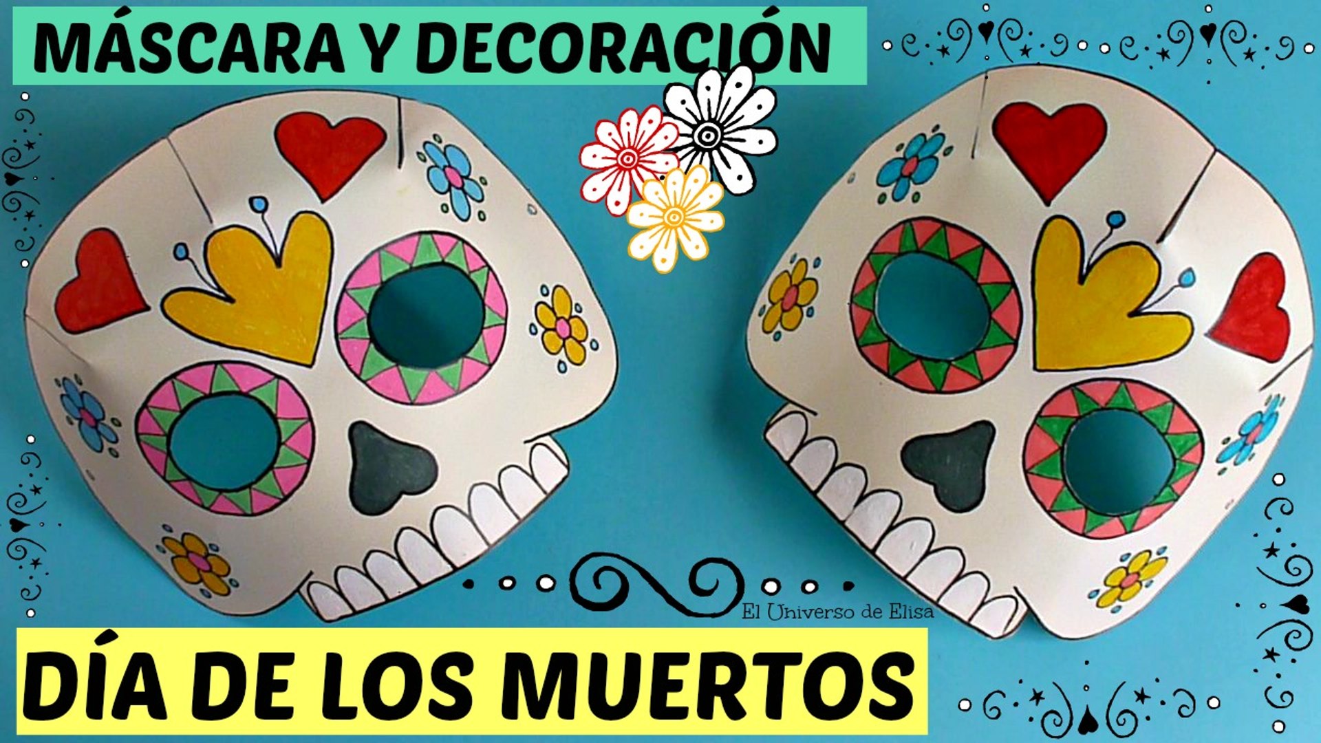 Día de los Muertos, Máscara Catrina, Decoración para el Día de los Muertos  - Vídeo Dailymotion