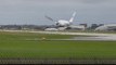 Plane Hits Crazy Winds, Aborts Landing At Last Possible Second