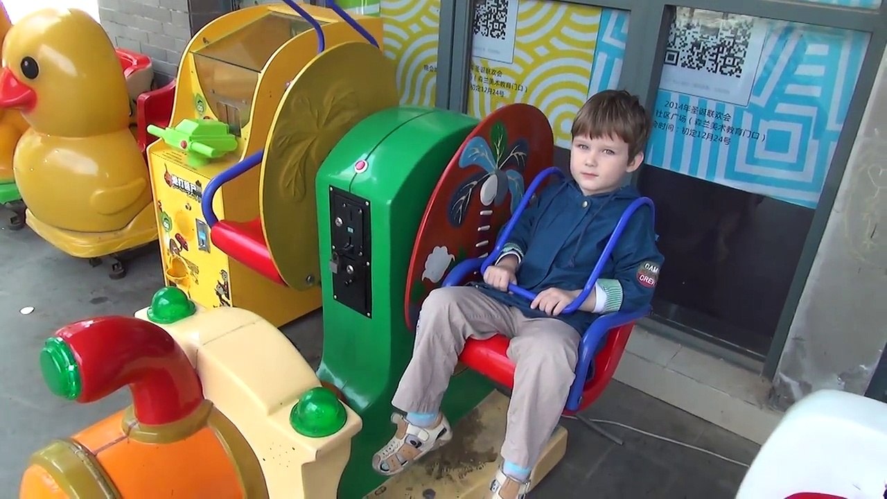 Дешевые детские аттракционы в Китае