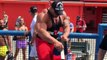 Real Life Giant Morgan Aste - Biggest Bodybuilder Ever Trains At Muscle Beach USA - Public Reactions