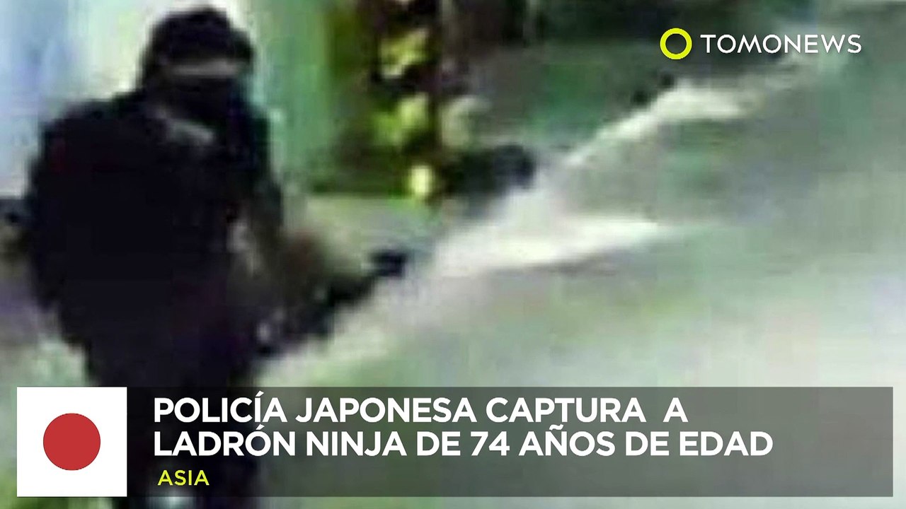 Ladrón ninja: Policía japonesa captura a un ladrón ninja de 74 años de edad - TomoNews
