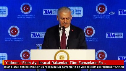 Yıldırım: "Ekim Ayı İhracat Rakamları Tüm Zamanların En Yükseği"
