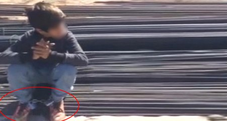Amcasının Ayaklarından Zincire Vurduğu Çocuk, İnşaat İşçilerine Sığındı