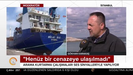 Şile'de gemi battı