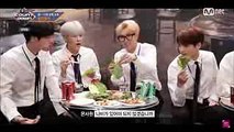 171012 BTS Drama Time - BTS eating in the restaurant @ BTS COUNTDOWN